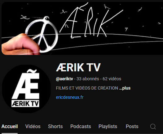 ÆRIK MUZIK EN LIGNE